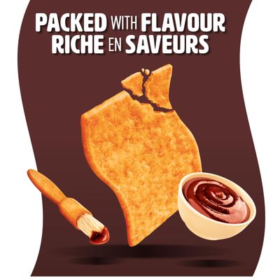 Crispers BBQ Family Size Crackers, 240g