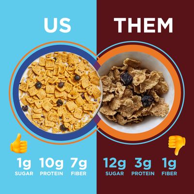 Catalina Crunch Pairings, Blueberry Muffin Cereal 1 Pack | Low Carb, Low Sugar, Gluten Free | Keto Snacks, Vegan, Plant Based Protein | Breakfast Protein Cereals | Keto Friendly Food