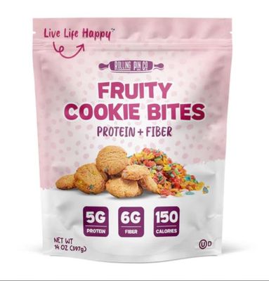 ROLLING PIN CO Fruity Cookie Bites 14 Oz
