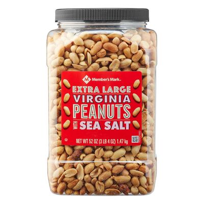 Member&#39;s Mark Extra Large Virginia Peanuts with Sea Salt, 34.5 Ounce