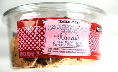 Trader Joe&#39;s Dark Chocolate Chunk And Almond Cookies