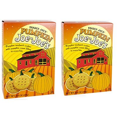 Trader Joe&#39;s Pumpkin Joe Joes Cookies 10.5 Ounces (2 Pack)