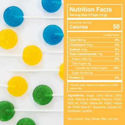 Candy Creek - Classic 10 Flavor Lollipop Variety: 9 Fruit Flavors  Root Beer (Bulk 4 lb. Carton)