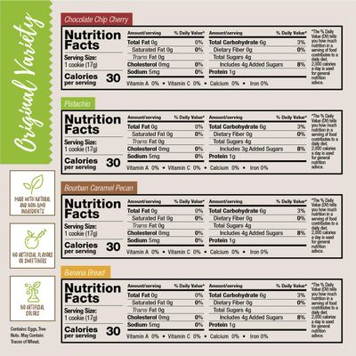 DIJAS Natural Foods, Crunchy Fat Free Biscotti Cookie, All Natural Preservative Free Ingredients, Delicious Low Calorie Snack (4 Pack, Original Variety)