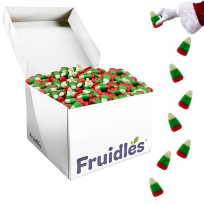 Fruidles Christmas Candy Corn Holiday Treats, Gluten Free, Fun &amp; Festive Holiday Snacking Treat (5 Pounds)