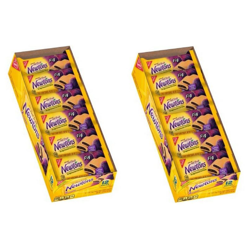 Nabisco Newtons Fig Cookies, 2 Oz, 12 Count (Pack of 2)