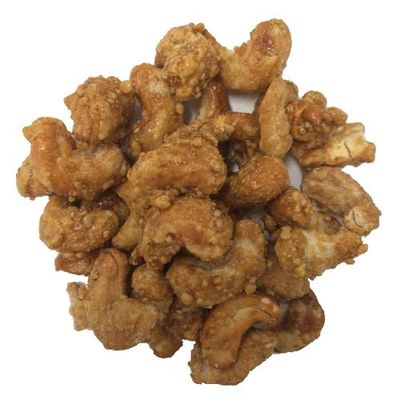 OliveNation Butter Toffee Cashews, Roasted Salted Whole Nuts Coated in Rich Butter Toffee for Snack Mixes, Gourmet Snacking, Edible Decoration - 32 ounces