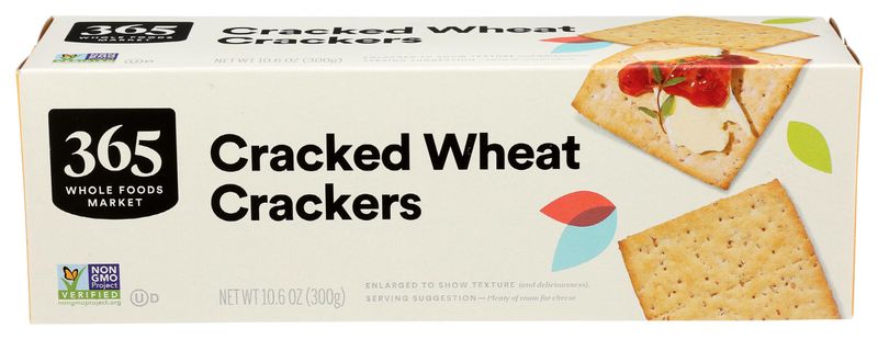 365 by Whole Foods Market, Cracker Cracked Wheat, 10.6 Ounce