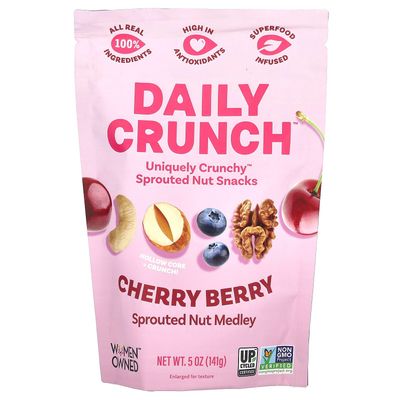 Daily Crunch, Daily Crunch Sprouted Cherry Berry, 5 Ounce