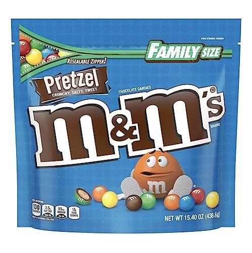 M&amp;M&#39;S Pretzel Chocolate Candies, 15.4 oz