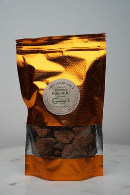 Genesis Whole Foods - Sweet Crunchy Kuli Peanut Snack - 8 oz - Crispy Groundnut Delights | Perfect for Healthy Snacking | Authentic Nigerian Treat | Vegan &amp; Protein-Packed | Organic | Gluten-Free