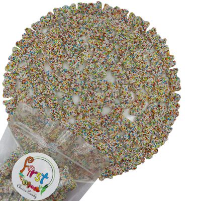 FirstChoiceCandy Gummy Bears Crispy Crunchy, Rainbow Gummy Bears (2.2 LB)