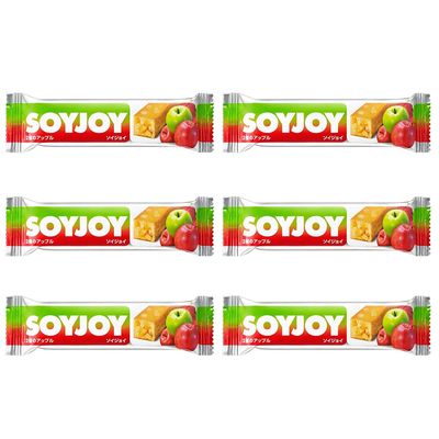 SOYJOY 2Kinds Of Apple 1.1oz 6pcs Japanese Snack Ninjapo