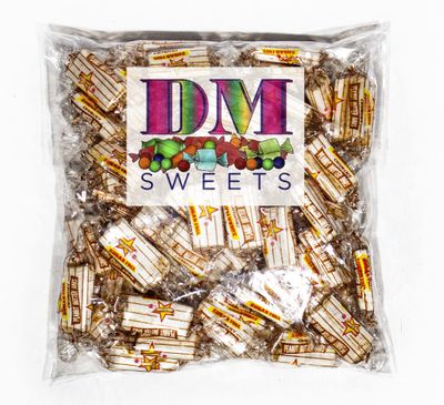 Sugar Free Peanut Butter Bars - 1 lb of Individually Wrapped Fresh Crunchy Crispy Peanut Butter Candy