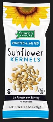 Roasted and Salted 150 Individual Travel Snack Packs, Sunrich Snacks, Rich in Vitamin E, Protein, and Fiber, Non-GMO and Kosher, Nut and Peanut Free (150 Count, Roasted &amp; Salted)