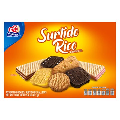 GAMESA Surtido Rico Cookie, 15.4 Ounce