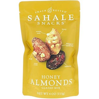 Glazed Mix, Honey Almonds, 4 oz- packof 5