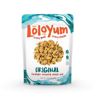 LoloYum Furikake Seaweed Snack Mix (Original, 6oz)