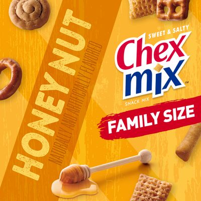 Chex Mix Sweet and Salty Honey Nut Snack Mix, Family Size, 13.5 oz