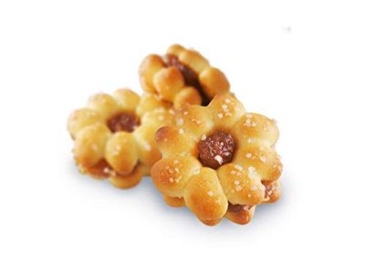Naxnax Pineapple Bread Biscuits Snacks, (Pack of 1 Jar), 14.11 Oz