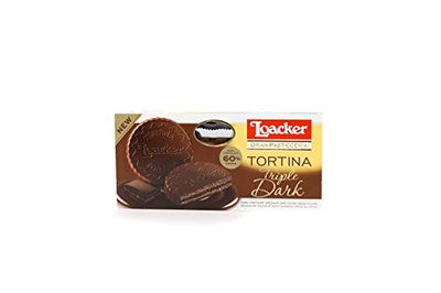 Loacker Gran Pasticceria Tortina Triple Dark, 125g4.41 oz.