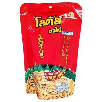 Lotus Doakbua Thai Biscuit Stick Snack (6 Pack, Total of 11.64oz), 55 G.