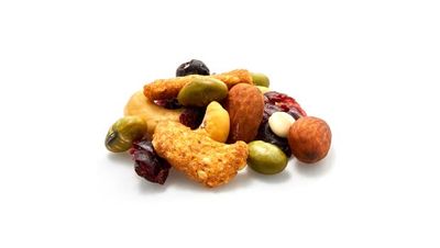 Yupik Green Trail Mix 2.2 lbs 35.3 ounces, with Sesame Sticks, Roasted Cashews, Dried Blueberries, Cranberries, Edamame & Yogurt Chips, Brown, Pack of 1