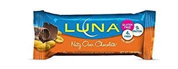 CLIF BAR LUNA BAR,OG3,NUTZ OVER CH, 1.69 OZ