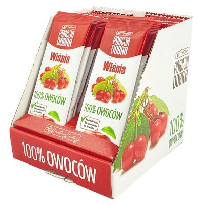 Be Now Healthy Fruit Bars - Apple &amp; Cherry (24 Pack) - 100% Organic Fruit Snacks for Kids and Adults - Sugar Free Snacks, Vegan, Non-GMO, Gluten-Free Snacks, Fruit Snacks.
