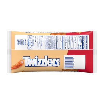 TWIZZLERS Filled Twists Orange Cream Pop Flavored, Low Fat Candy Bags, 11 oz (12 Count)