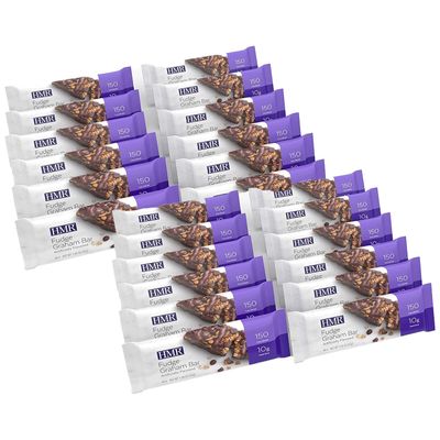 HMR Bar, Fudge Graham Protein Bar | Nutritious Snack to Support Weight Maintenance | Low Calorie Dessert | 10g of Protein | 24 Count