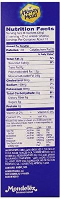 Nabisco Honey Maid Grahams Honey( package of 2)