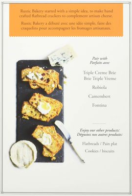 Rustic Bakery, Apricot, Pistachio &amp; Brandy Crisps, 5 Ounce
