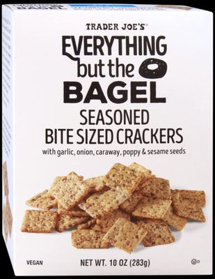 Trader Joes Bite Size Everything Crackers (2 Pack)