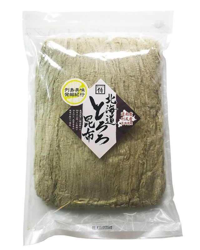 Tororo Kombu Flakes - Shredded Kelp SeaweedKUISINBO SAMURAI HOKKAIDO TORORO KOMBU Non-MSGProduct of JapanTopping for Soup, Furikake, Seaweed Snacks  5.29oz