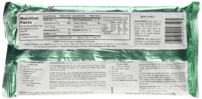 Guittard Green Mint Chips, 12-ounce (Pack of 3)3