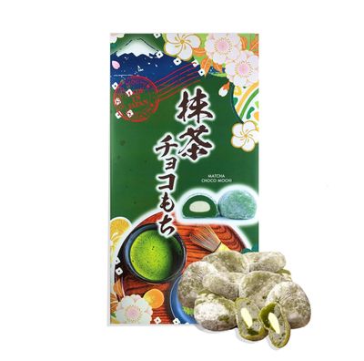 Japanese Mochi - Matcha Chocolate Dango Premium Traditional Japanese Rice Cakes Wagashi Food Candy Sweets by Seiki