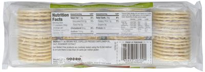 Sesmark, Rice Thins, Brown Rice, 3.5 oz
