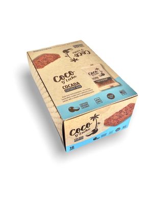 COCO DLECHE Premium Coconut Candy Snack Box - Crunchy Gourmet Coconut Candy Pack - Yummy 3-Ingredient Sweet Coconut Bars - Gluten-Free Coconut Milk Candy Snacks for Kids &amp; Adults - 16-Pack, 50g