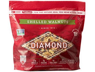 Diamond of California, Walnut Diced, 10 oz