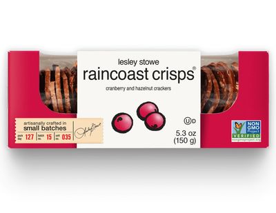 Lesley Stowe Raincoast Crisps Variety Pack - 1 Hazelnut Cranberry Crackers, 1 Rosemary Raisin Pecan Crackers, 1 Fig And Olive Crackers, 5.3 Ounces Each