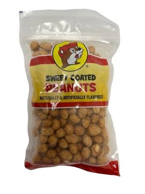 Buc-ee&#39;s Roasted Peanuts - Sweet Coated, Chili Lime, Salsa Verde, and Classic Salted Peanuts - Perfect Flavorful Nut Snack, 12oz Bags (Sweet Coated Peanuts)