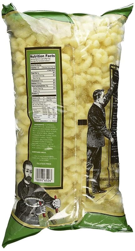 Trader Joe's Worlds Puffiest Sour Cream &amp; Onion Corn Puffs - 2 Count (14 oz.)