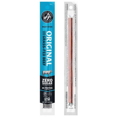 Country Archer Beef Jerky Sticks - Grass Fed Beef Sticks Individually Wrapped, Beef Sticks Bulk, Beef Jerky Snack Packs, Gluten Free, Paleo, Keto - 1 oz Meat Sticks (Pack of 18)