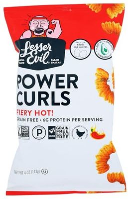 SNACK CURLS FIRY HOT ORG