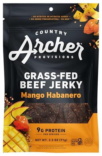 Country Archer Mango Habanero Beef Jerky, 2.5 Oz