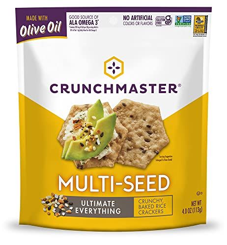 Crunchmaster Multi-Seed Crackers, Ultimate Everything, 4 Ounce
