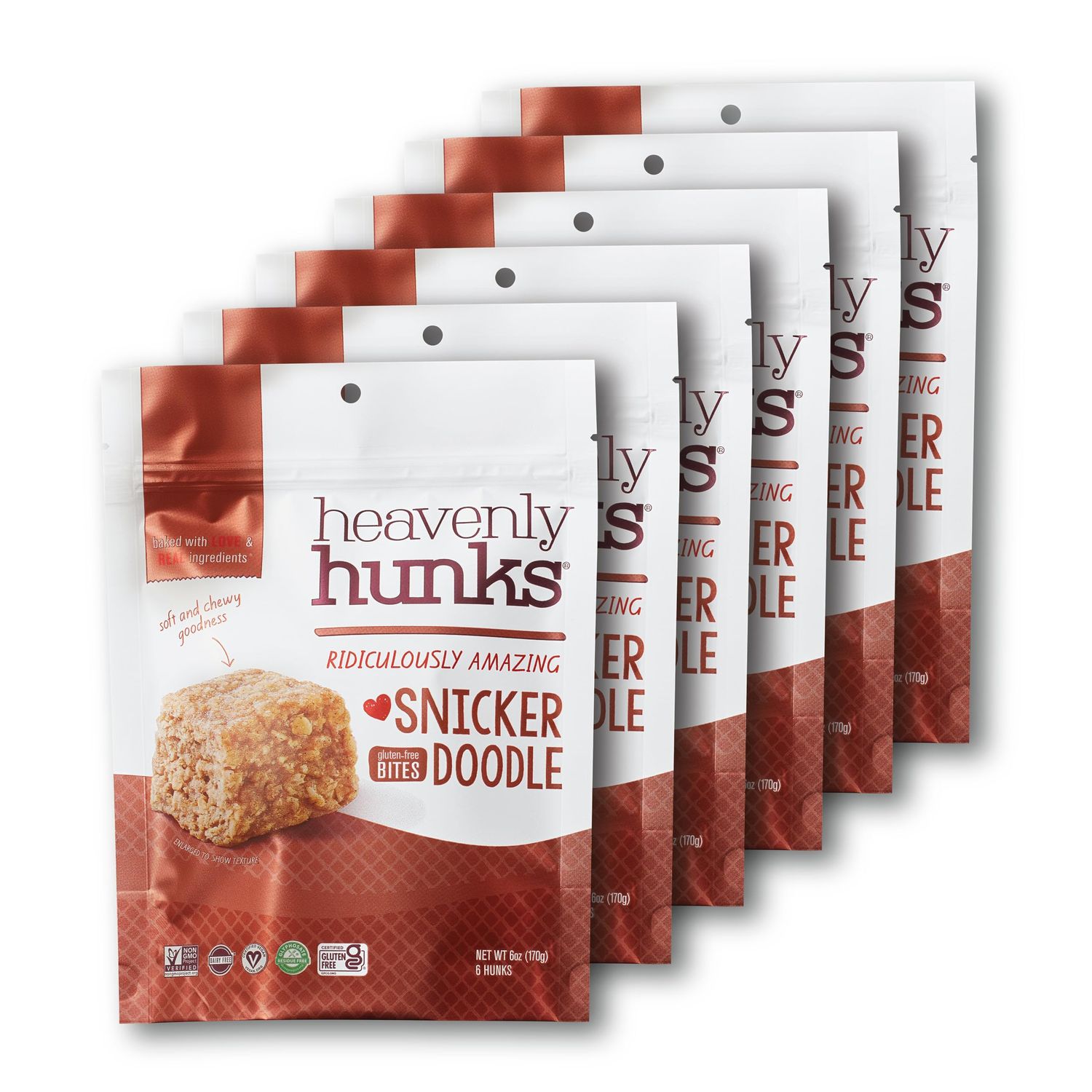 Heavenly Hunks Snickerdoodle - 6oz Bag (6 Pack)