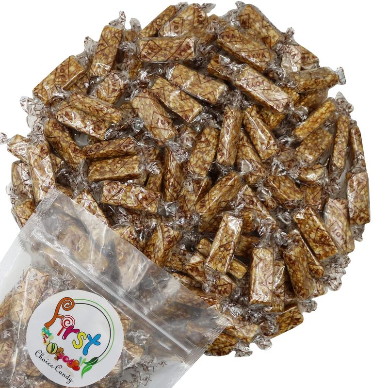 FirstChoiceCandy Sesame Crunch - Individually-Wrapped Honey Sesame Sticks Snacks, Crunchy Sesame Candy with Honey - Convenient Bite-Size On-The-Go Sweet Snacks