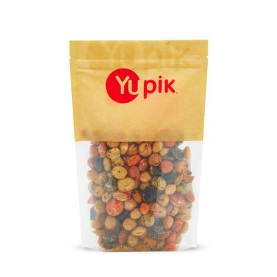 Yupik Tokyo Snack Mix, 1 lb, A savory blend of peanuts covered in a rice cracker coating and flavored with soy sauce (Pack of 1)